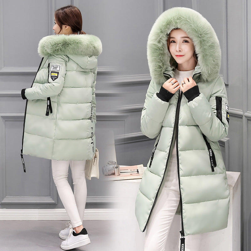 Mid-Length Slim Down Padded Jacket