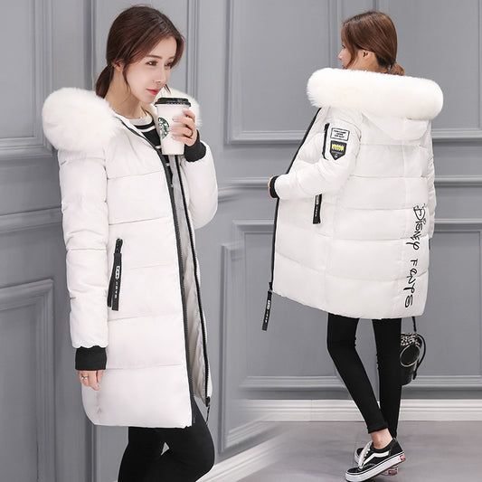 Mid-Length Slim Down Padded Jacket