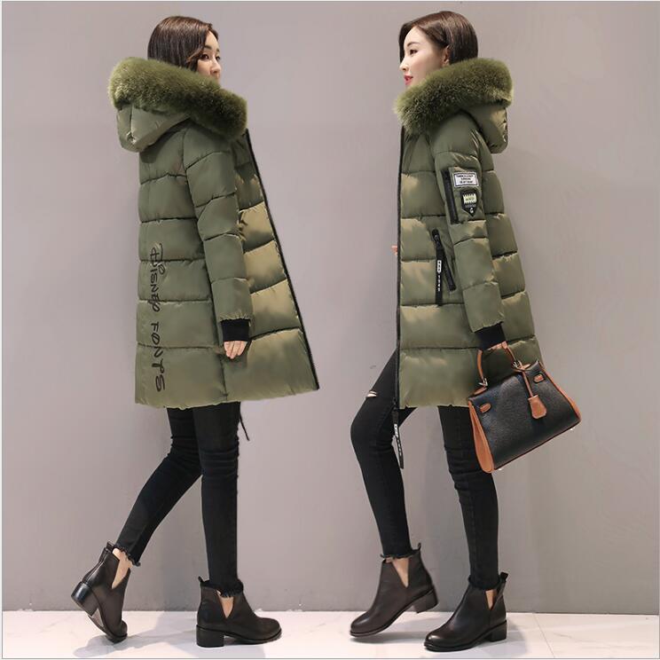 Mid-Length Slim Down Padded Jacket