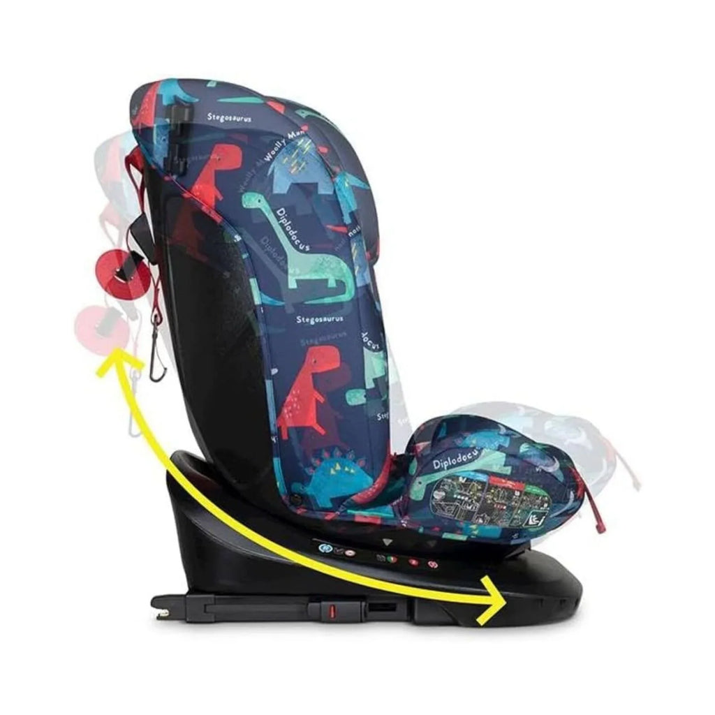 Cosatto Get Set Grow i-Size 360 Car Seat - D Is For Dino
