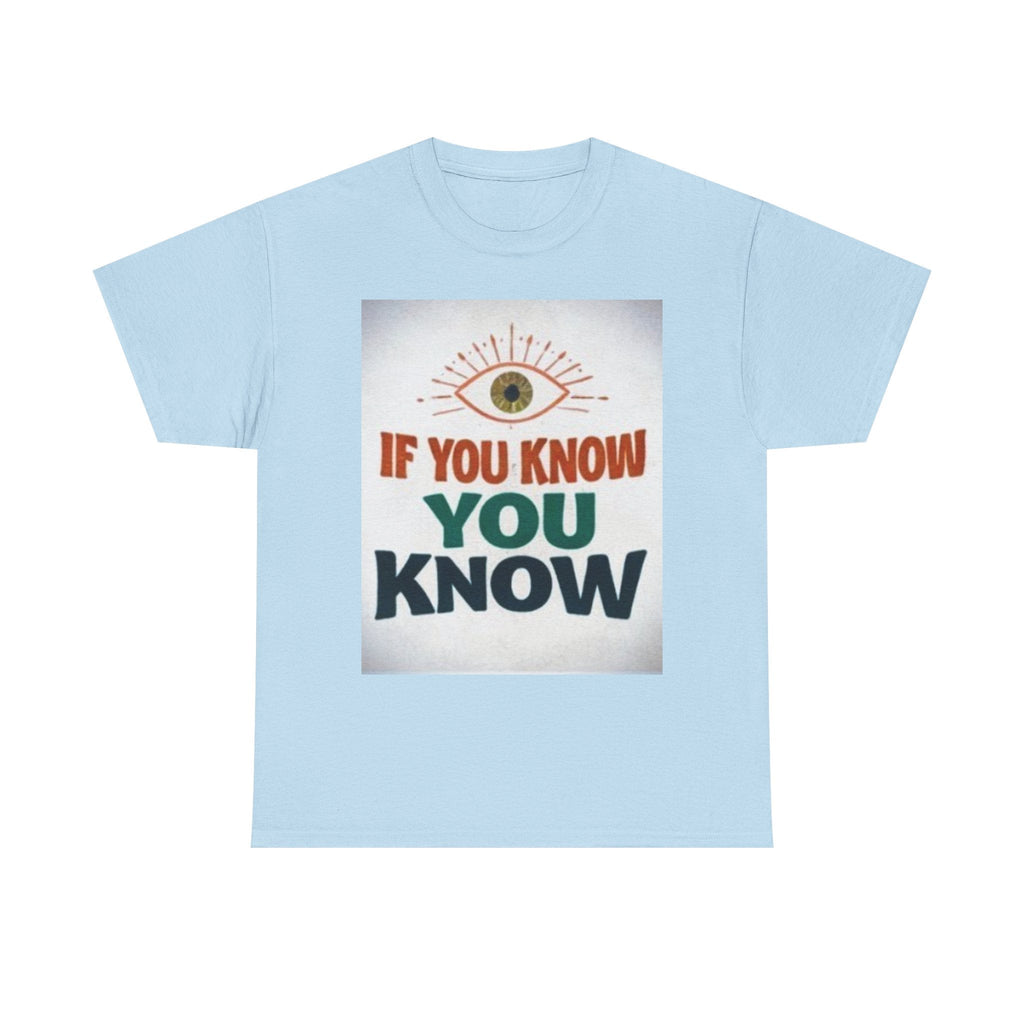 If You Know You Know Retro Eye Tee | Vintage Graphic T-Shirt