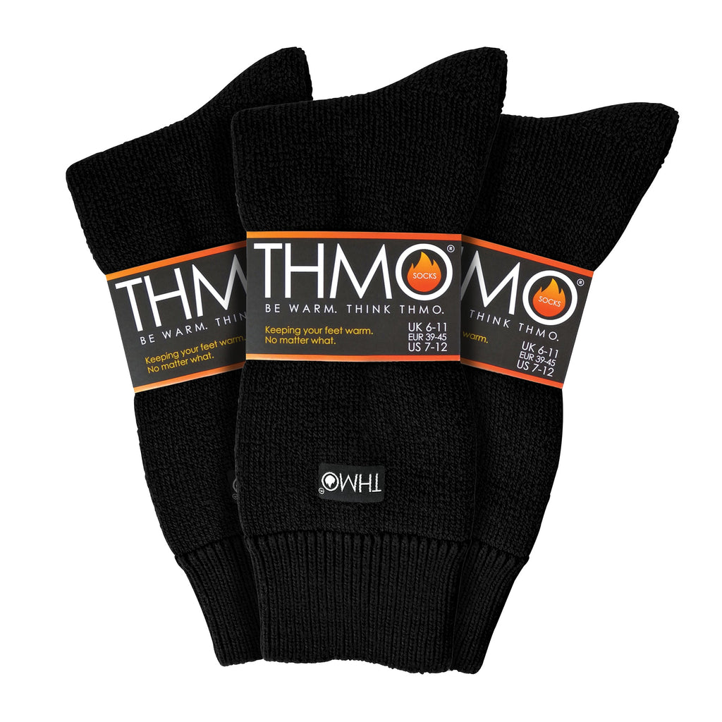 Mens Thick Winter Thermal Socks with Seamless Toe (Multipack Options)
