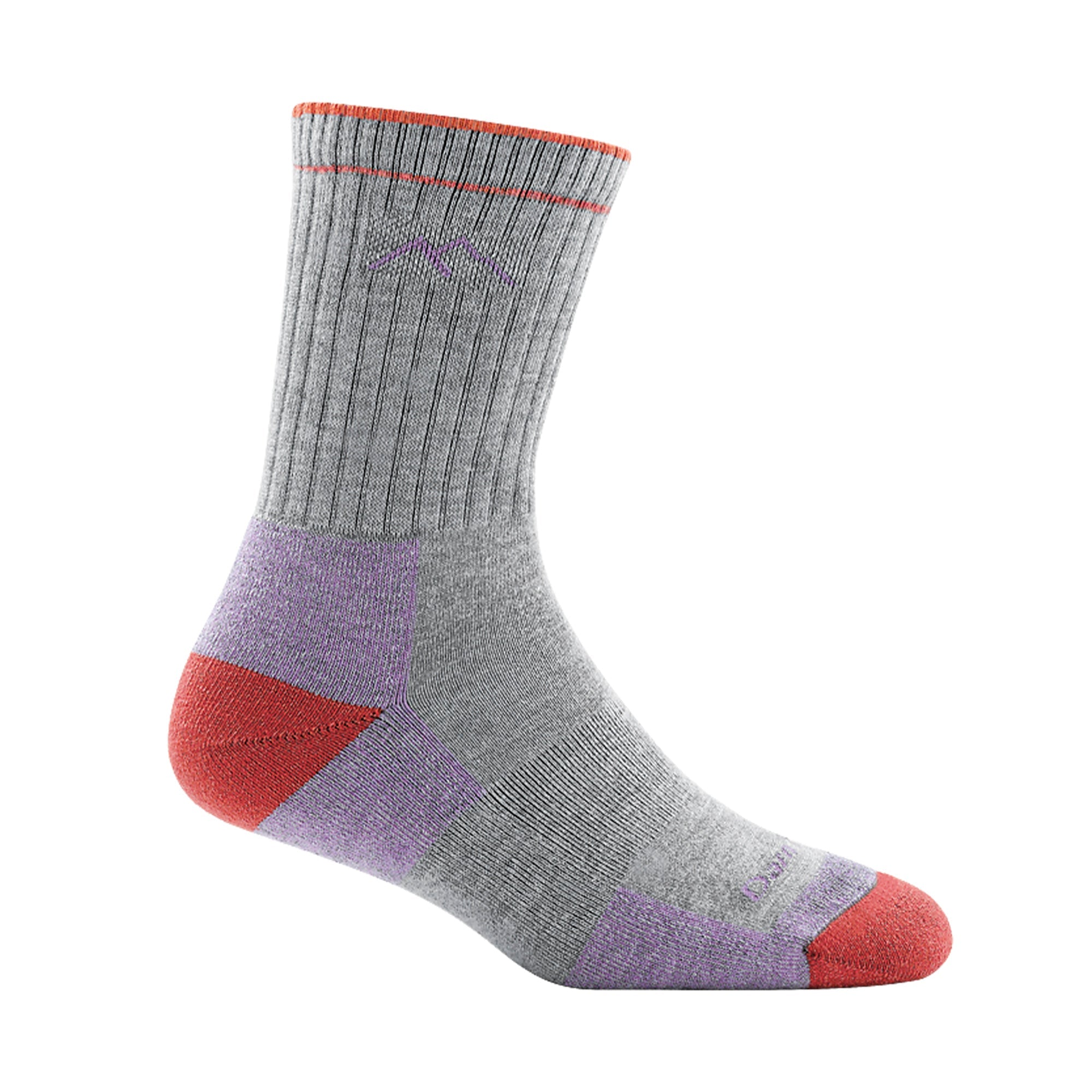 Ladies  Coolmax Hiker Micro Crew Midweight Seamless Hiking Socks
