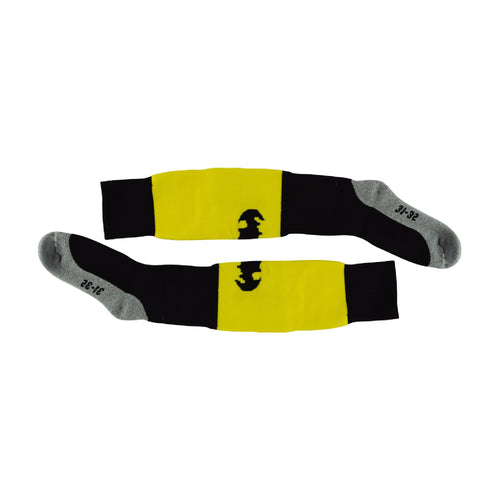 1 Pack Adults & Kids Knee High Fun Patterned Hockey Socks - Batman
