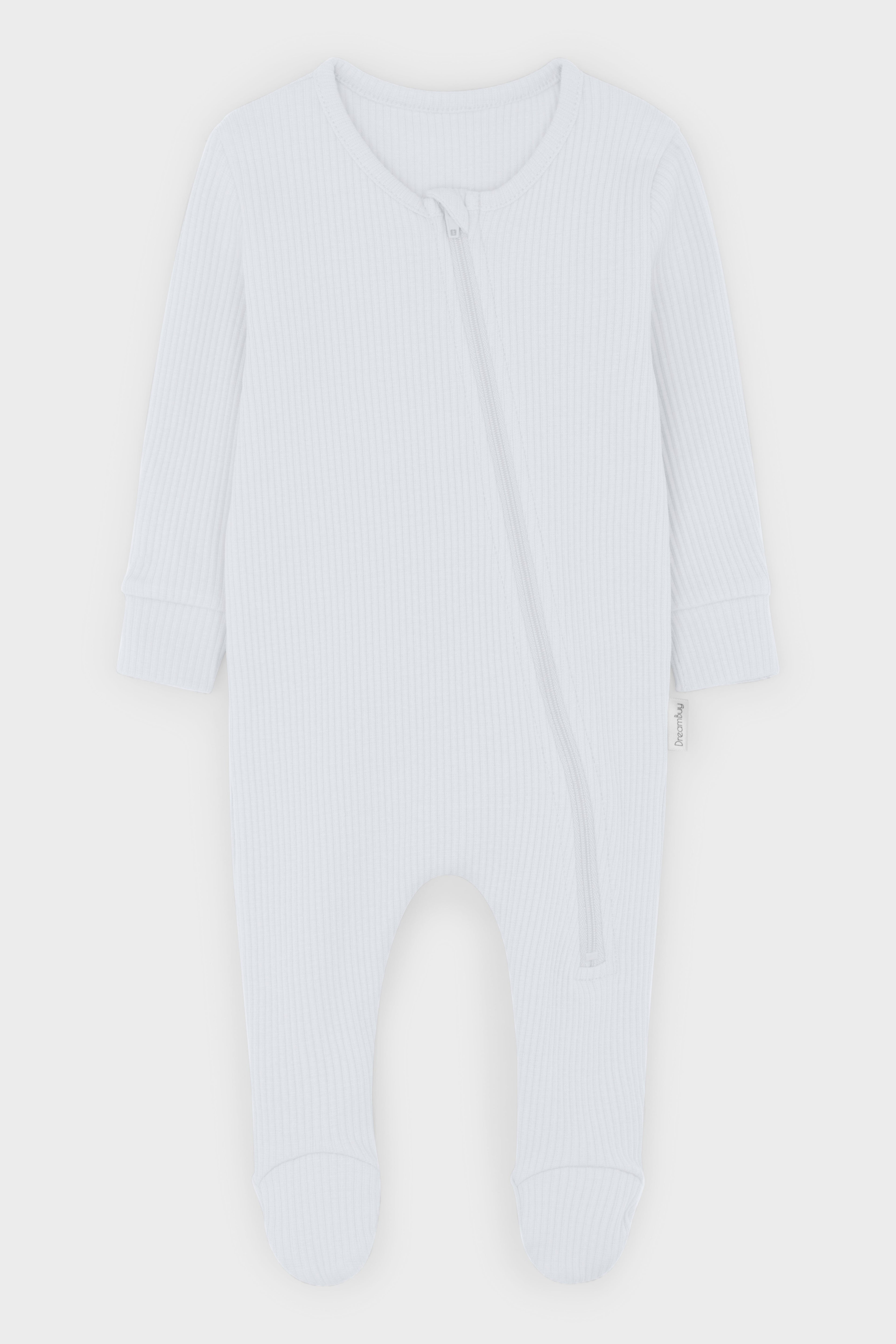 White Zip Sleepsuit