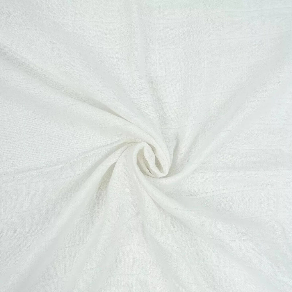 MuslinZ Muslin Swaddles 100x90cm 2 pcs - White