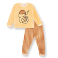 HelloBaby Velvet Pyjama Set Light Brown