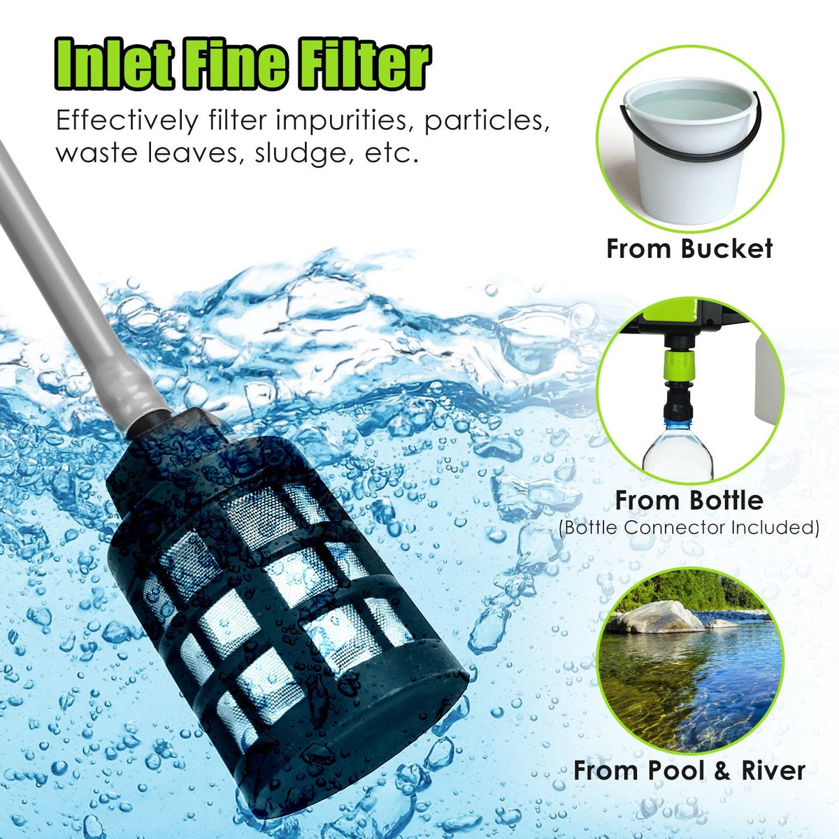 1Set Cordless Pressure Washer Portable Electric Power Washer High Pressure Water Sprayer 435PSI Car Washer Cleaner With 6 In 1 Nozzle Foam Bottle Filter 15000mAh 21V Battery And Charger