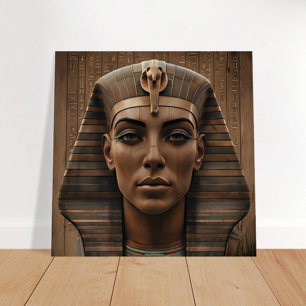 Ancient Egyptian Pharaoh Digital Artwork – Modern Wall Art Print