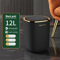 Smart Trash Can Inductive Household Light Luxury With Cover