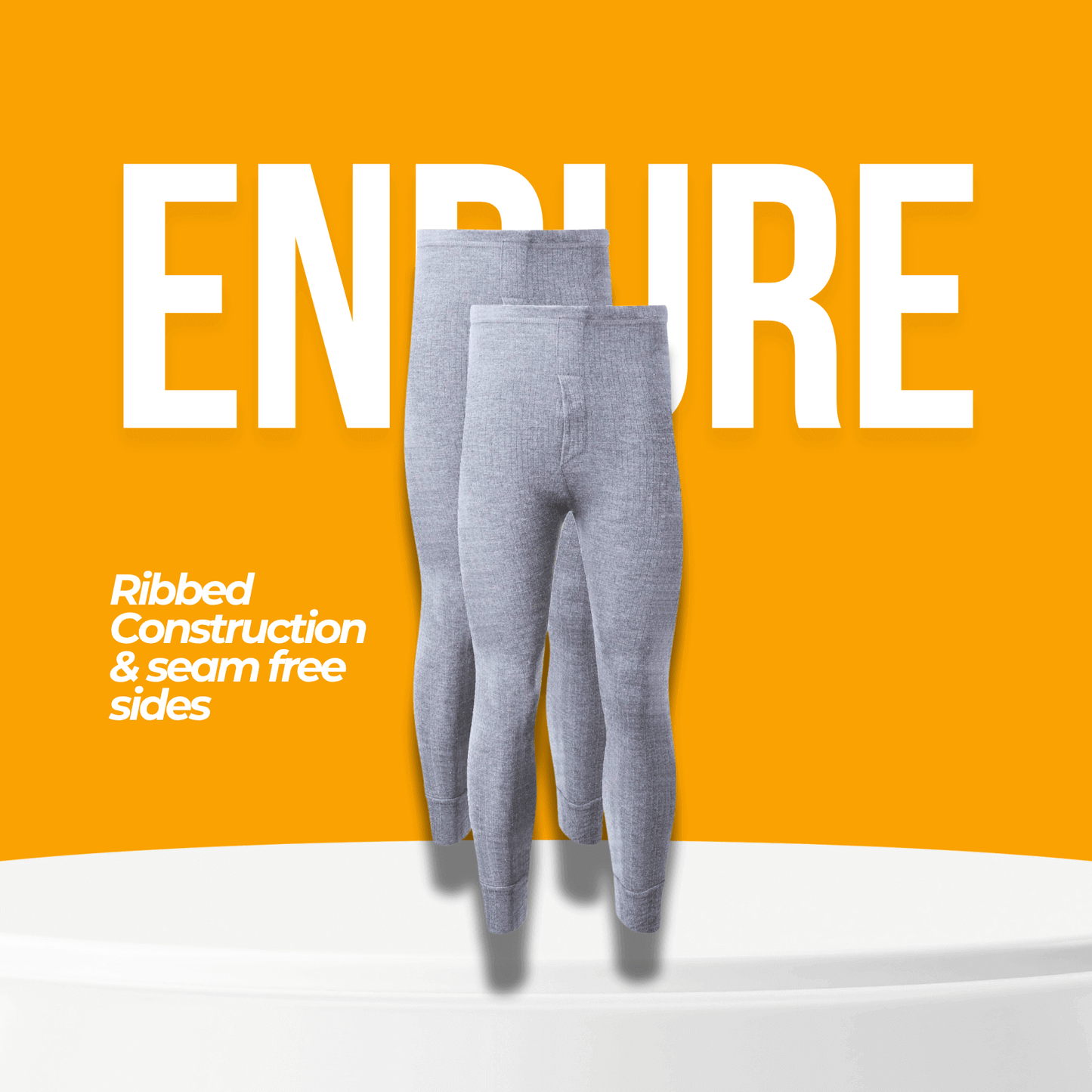 2 Pack Mens Thermal Underwear Set T Shirt Tops and Long John Bottoms Warm Baselayer Insulated Brushed Yarn for Winter Outdoor Sports in Small to XXL White Black Grey Navy by Heatwave Thermalwear