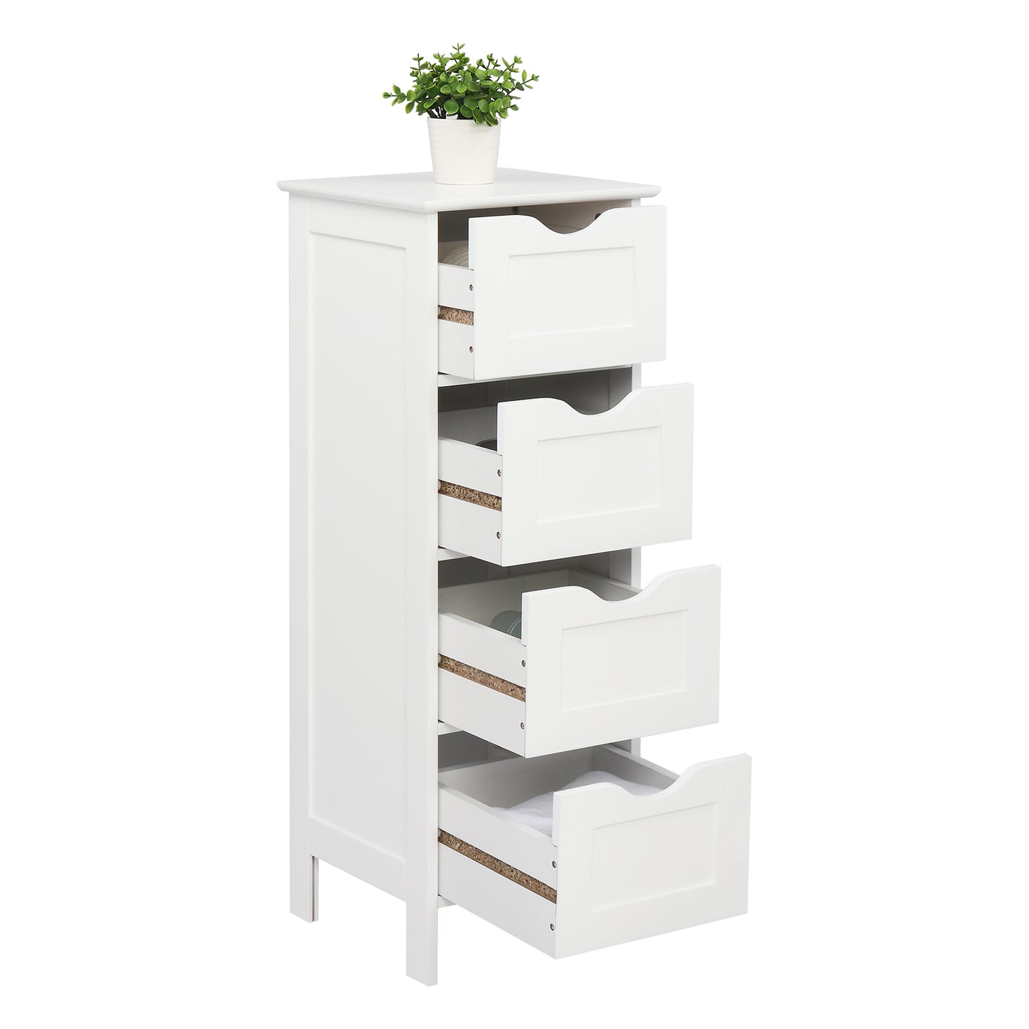 4 Drawers Storage Cabinet