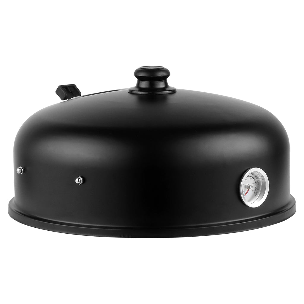 80*41*48cm Iron Spray Smoker Carbon Grill Black