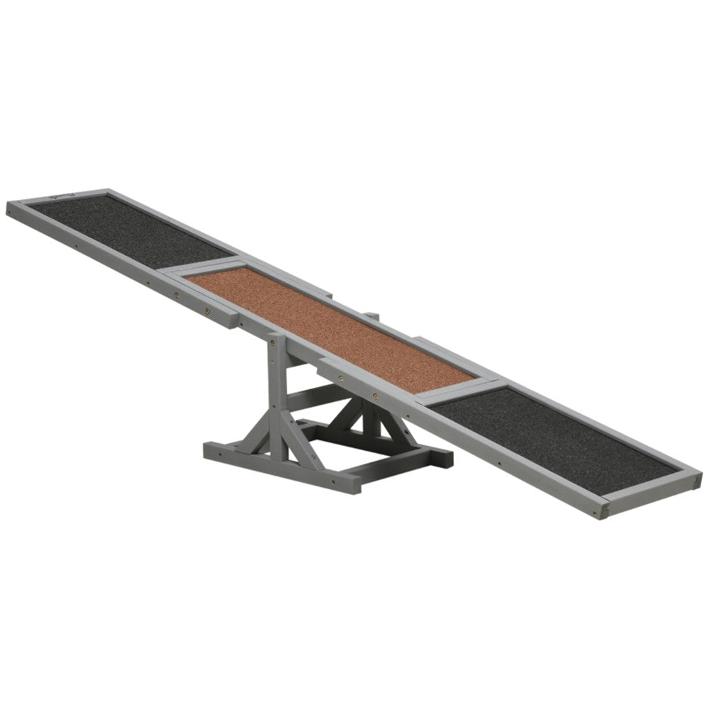 Wooden Dog Agility Seesaw