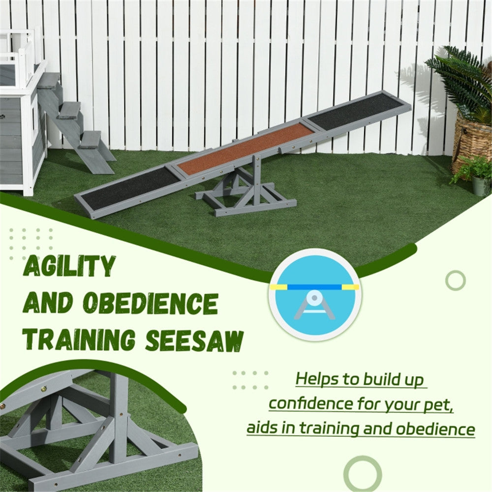 Wooden Dog Agility Seesaw ( Amazon Shipping)（Prohibited by WalMart）