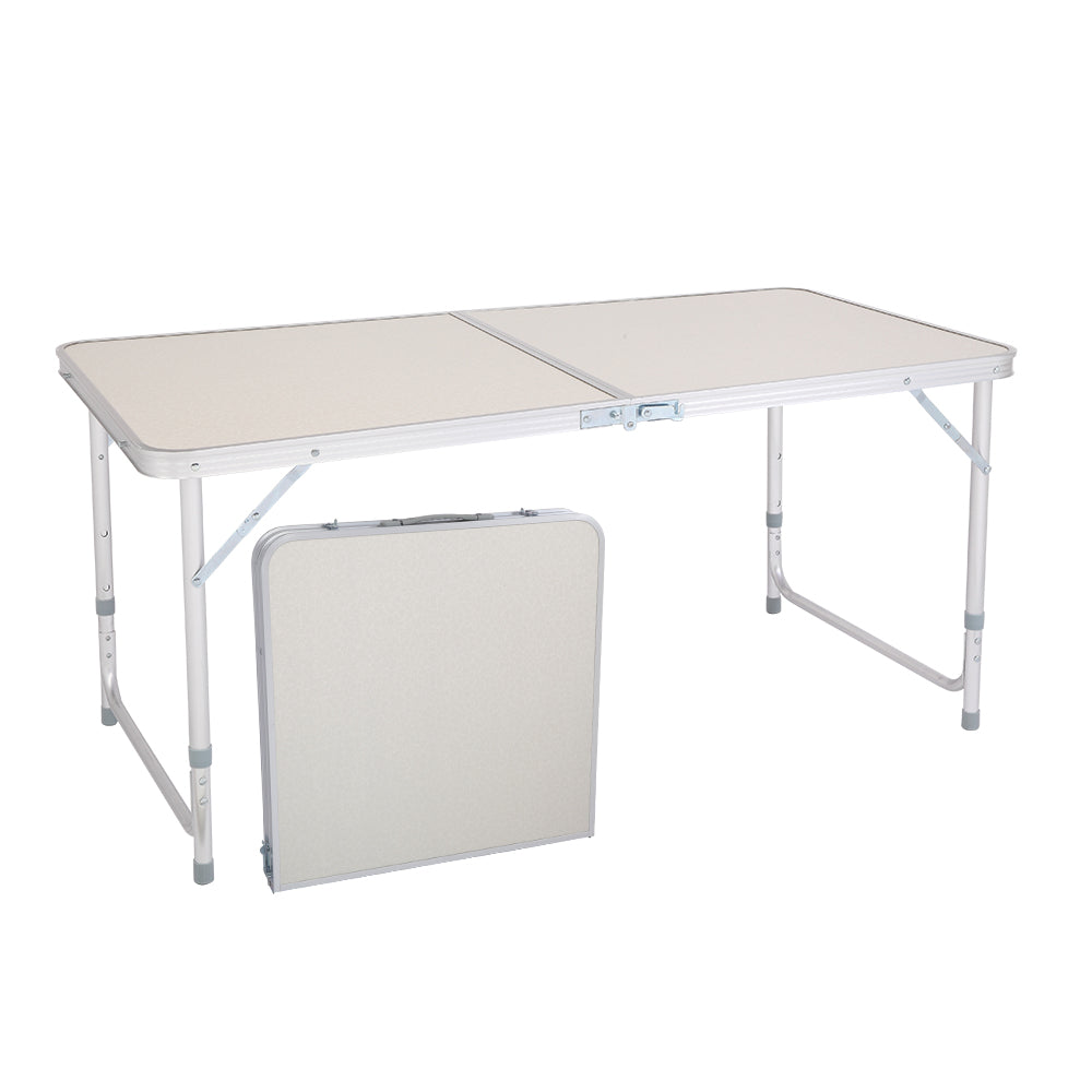 120 x 60 x 70 4Ft Portable Multipurpose Folding Table White（Same as 19846019）