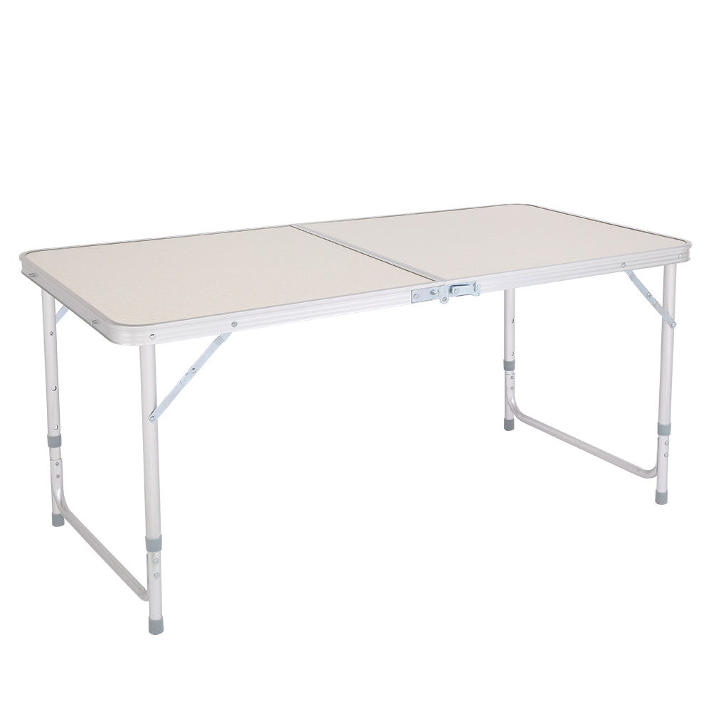 120 x 60 x 70 4Ft Portable Multipurpose Folding Table White（Same as 19846019）