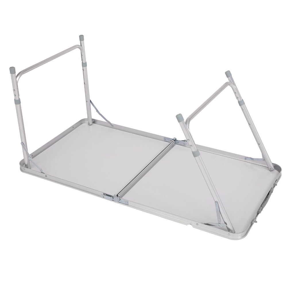 120 x 60 x 70 4Ft Portable Multipurpose Folding Table White（Same as 19846019）