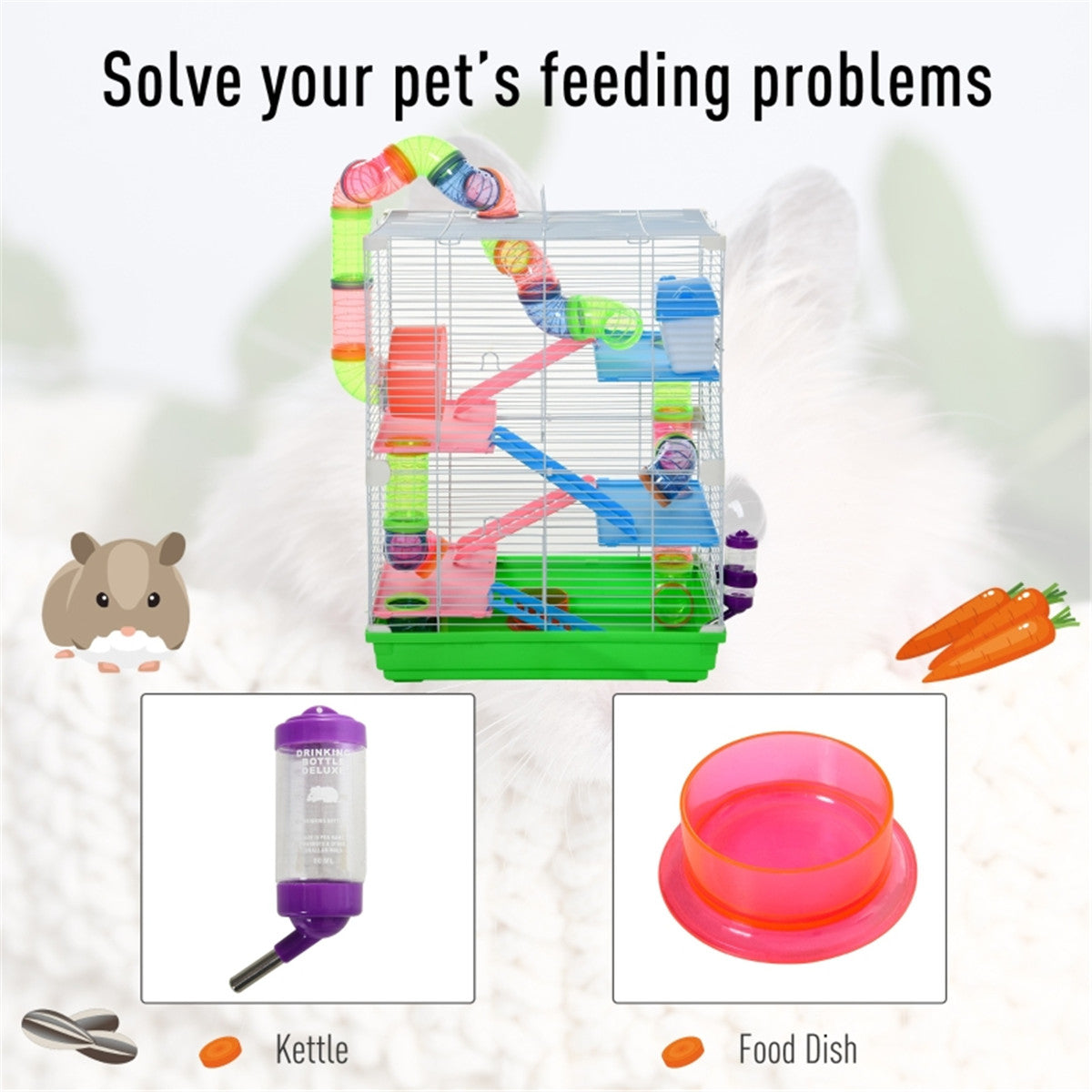 Hamster Cage  ( Amazon Shipping)（Prohibited by WalMart）