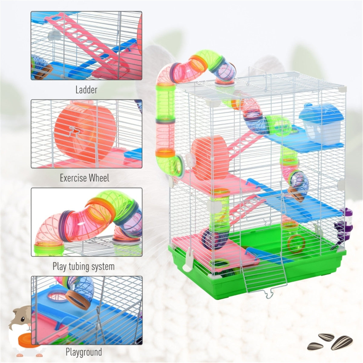 Hamster Cage  ( Amazon Shipping)（Prohibited by WalMart）
