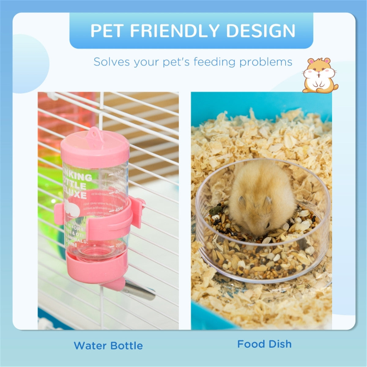 Hamster Cage/Rat House  ( Amazon Shipping)（Prohibited by WalMart）