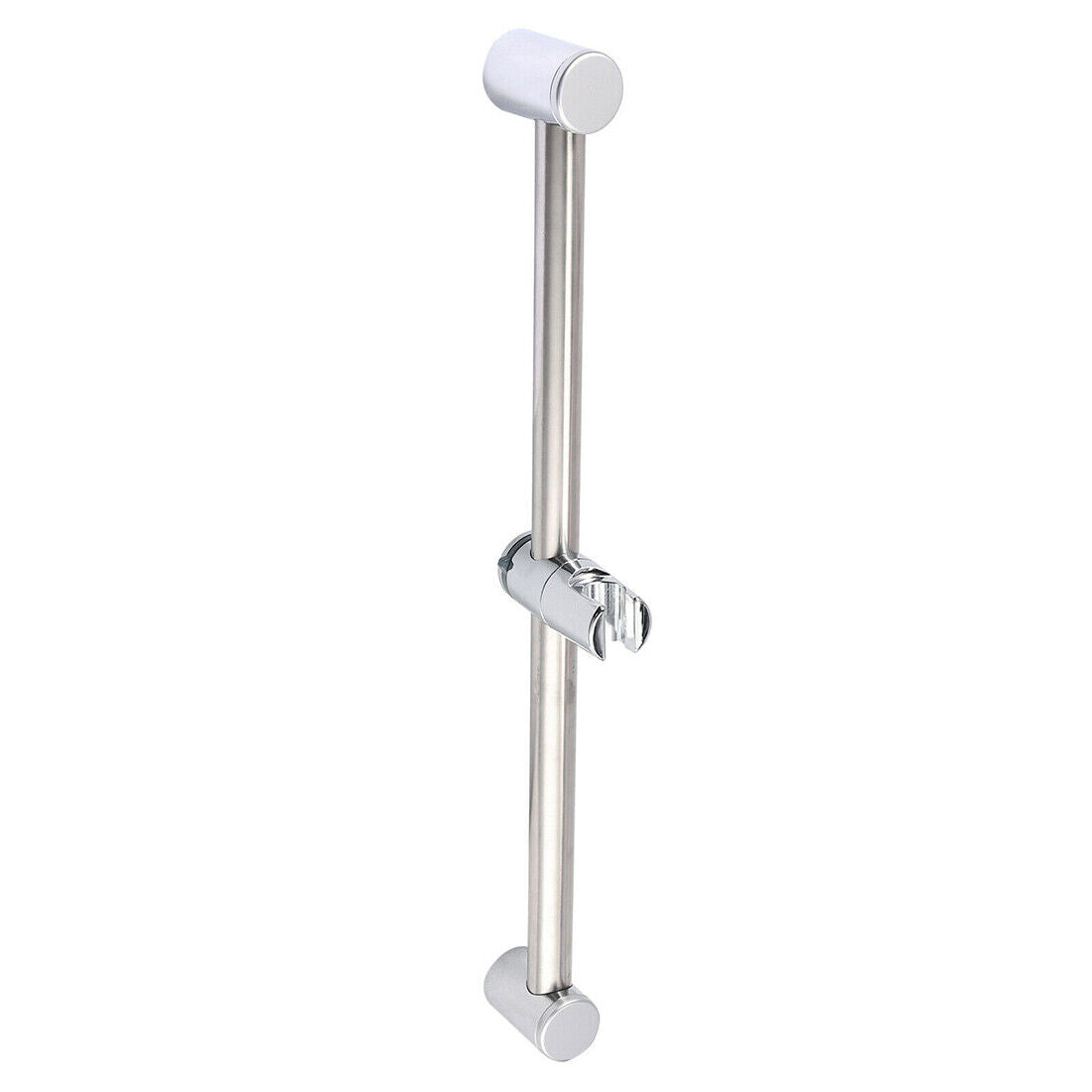 Slider Rail Shower Riser Kit Stainless Soap Bar Holder Hose Head Set