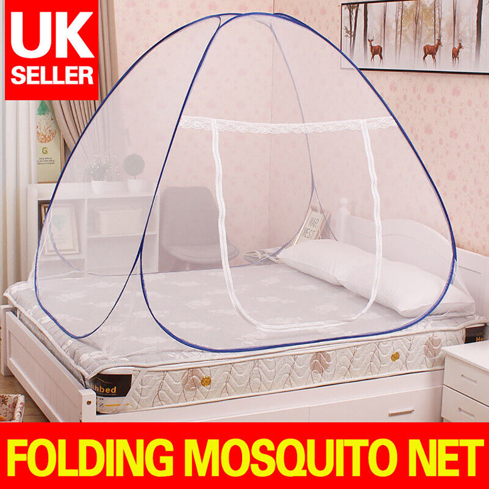 Large Space-Yurt Mosquito Net Folding Zipper Single Door Netting Tent Lace Cover