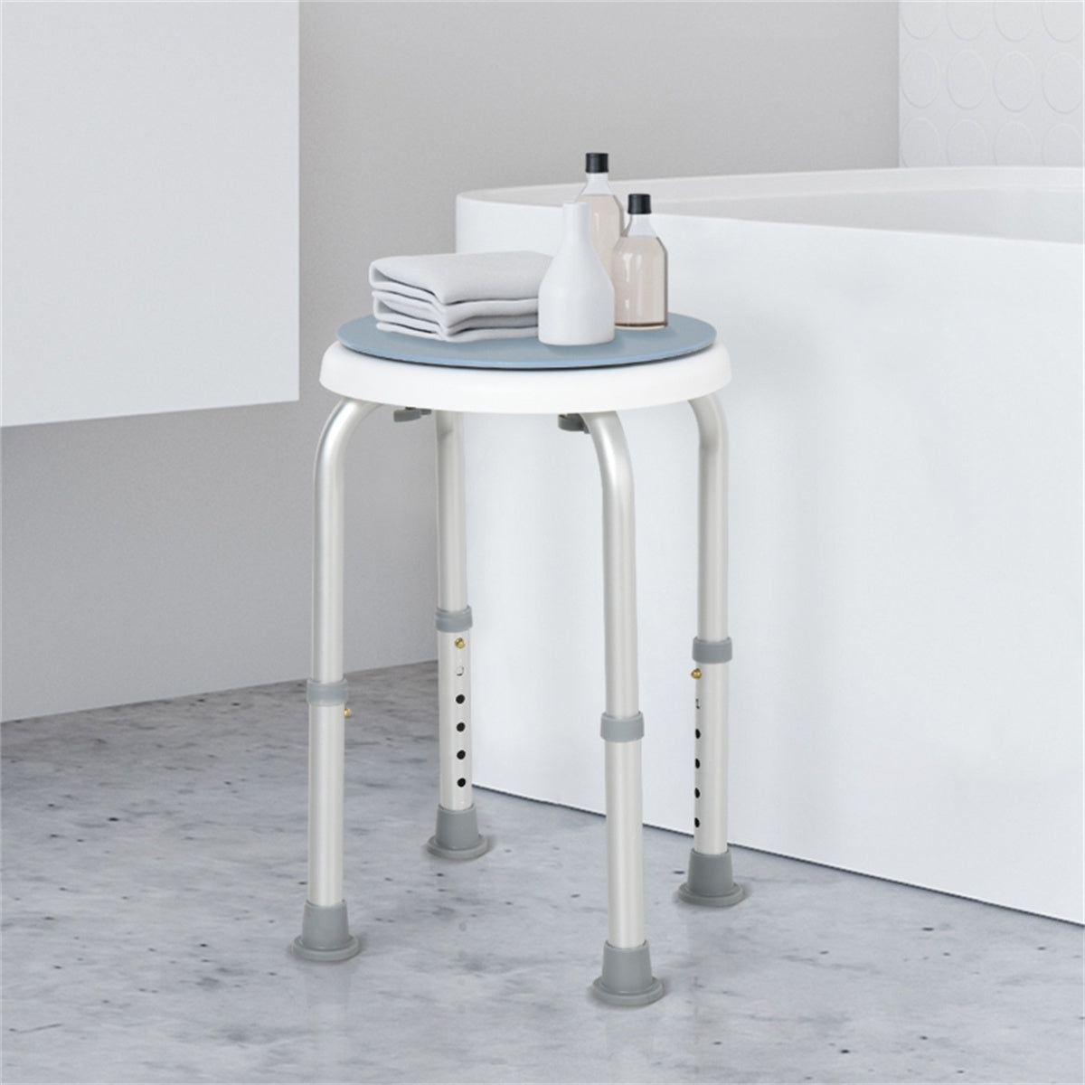 360° Swivel Seat Bath Shower Stool