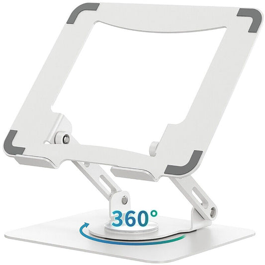 360° Metal Portable Laptop Tablet Stand Adjustable Holder For Desk Office Home