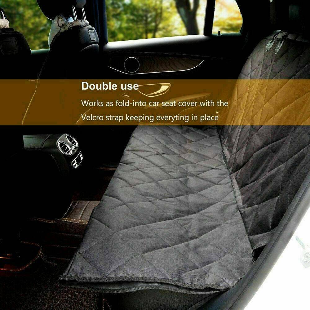 Pet Car Seat Cover Dog Safety Protector Mat Rear Back Seat Hammock Cushion Mat