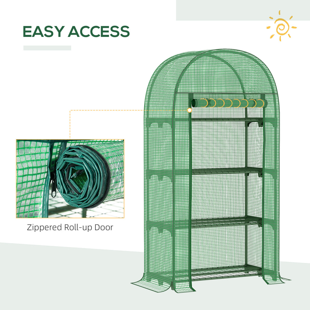 Mini Walk-in Greenhouse ( Amazon Shipping)（Prohibited by WalMart）