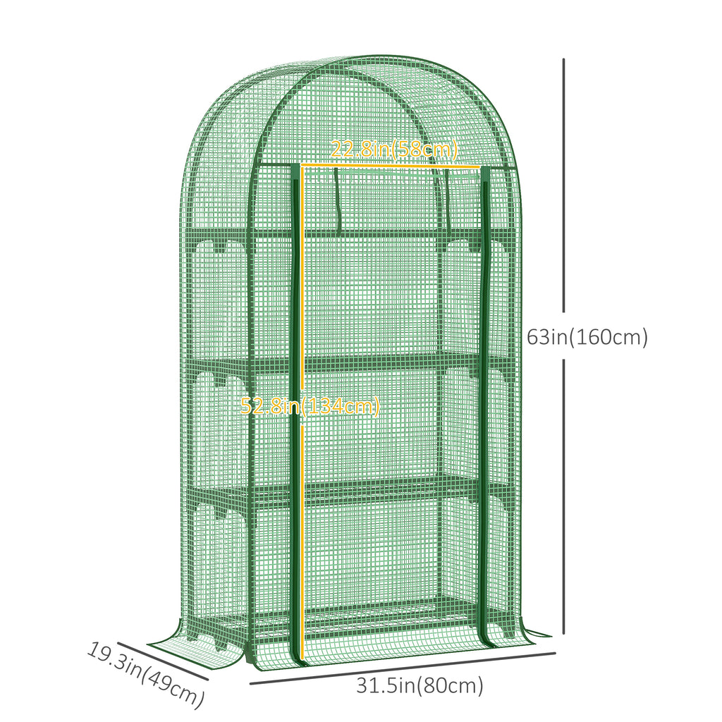 Mini Walk-in Greenhouse ( Amazon Shipping)（Prohibited by WalMart）