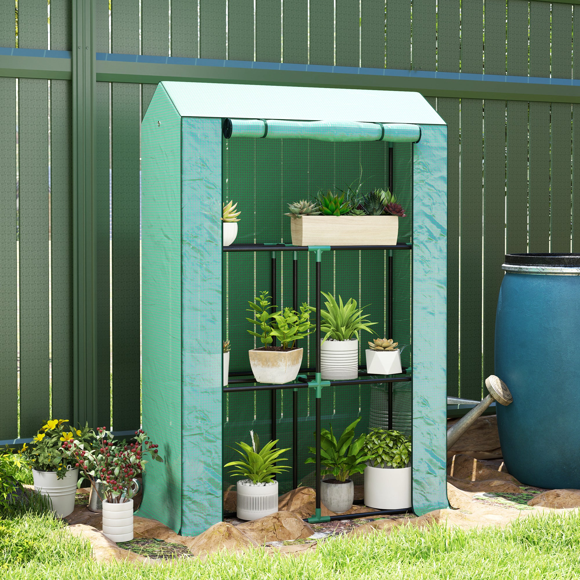 Mini Walk-in Greenhouse ( Amazon Shipping)（Prohibited by WalMart）
