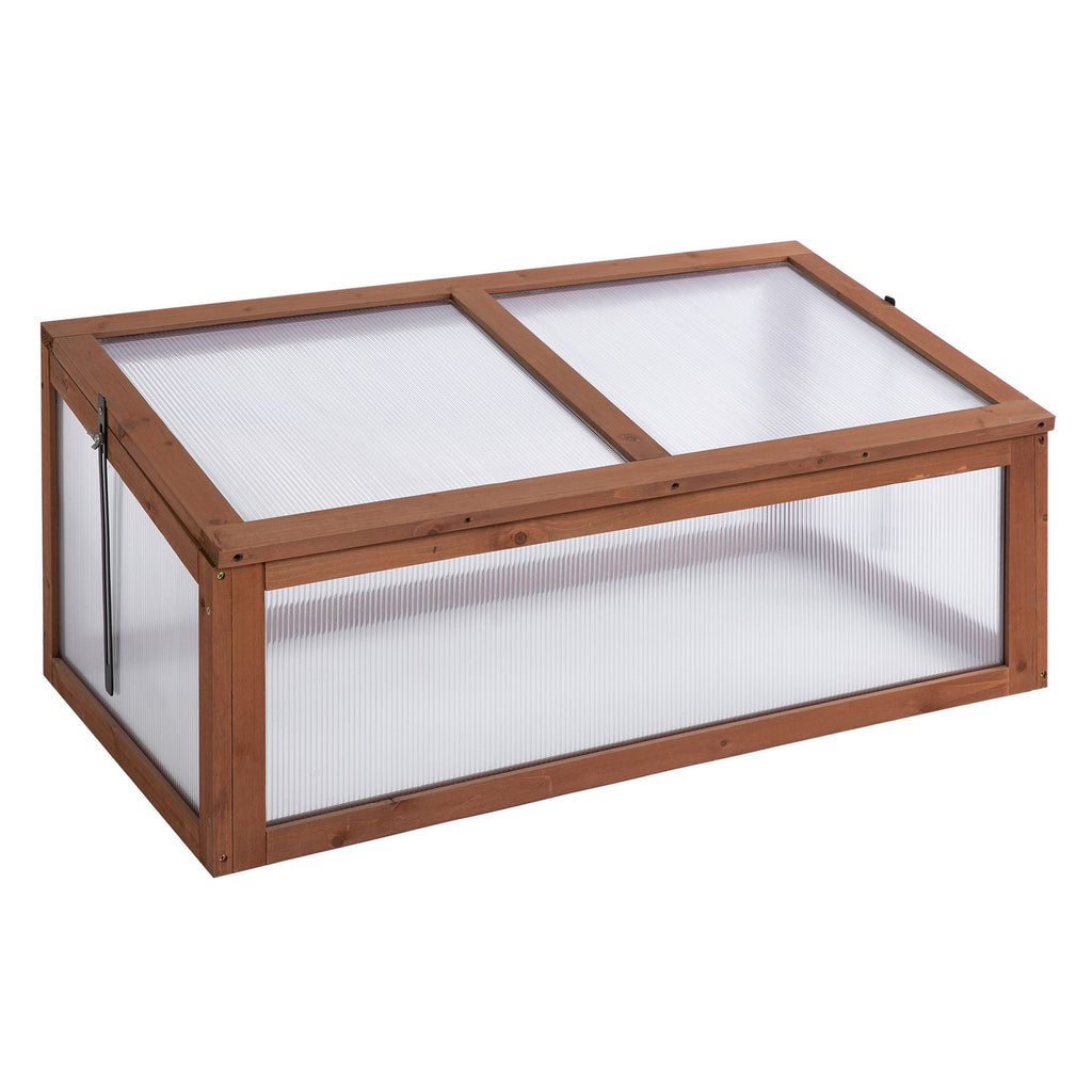 Wooden Cold Frame Greenhouse