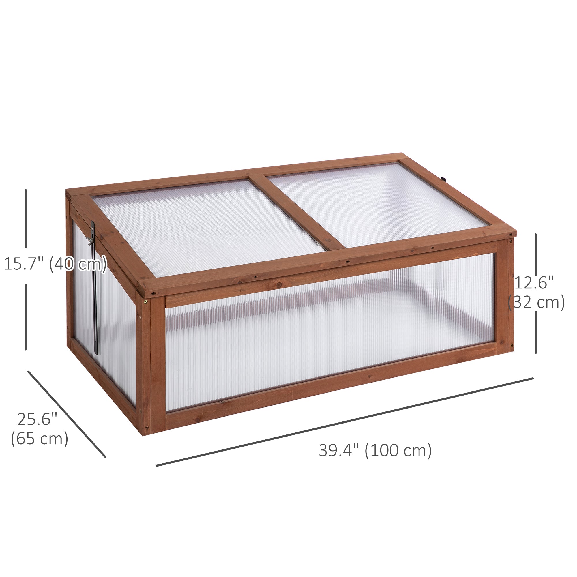Wooden Cold Frame Greenhouse