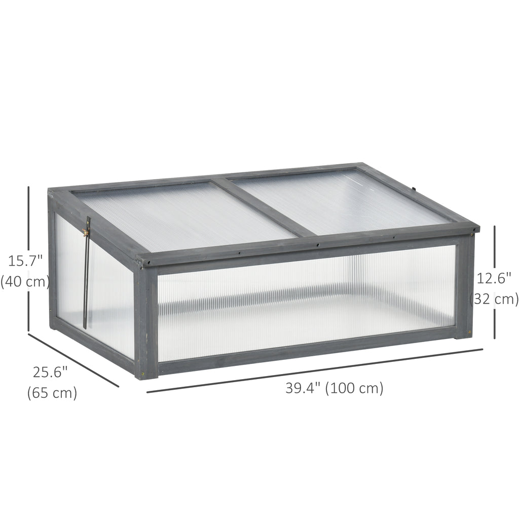 Wooden Cold Frame Greenhouse