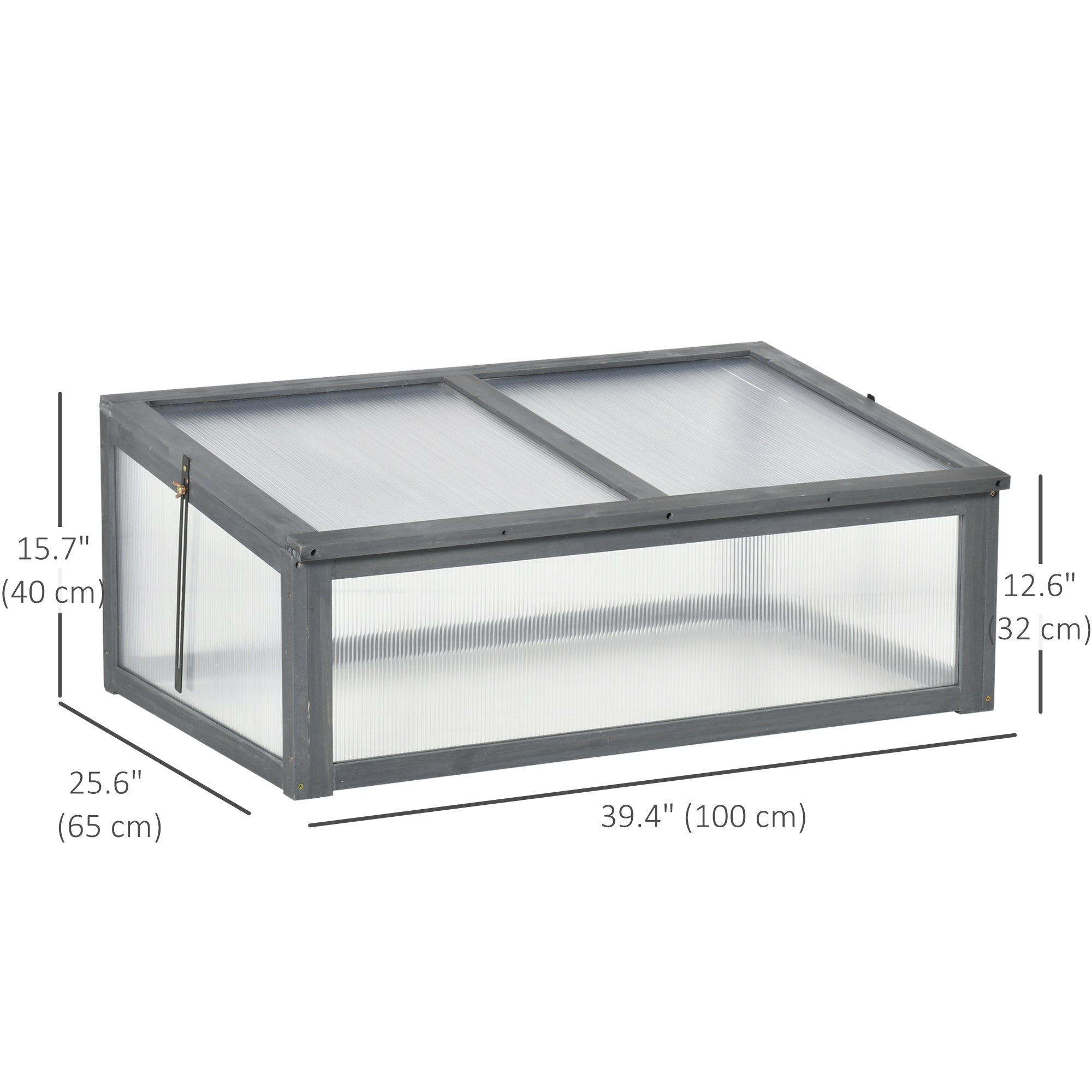 Wooden Cold Frame Greenhouse