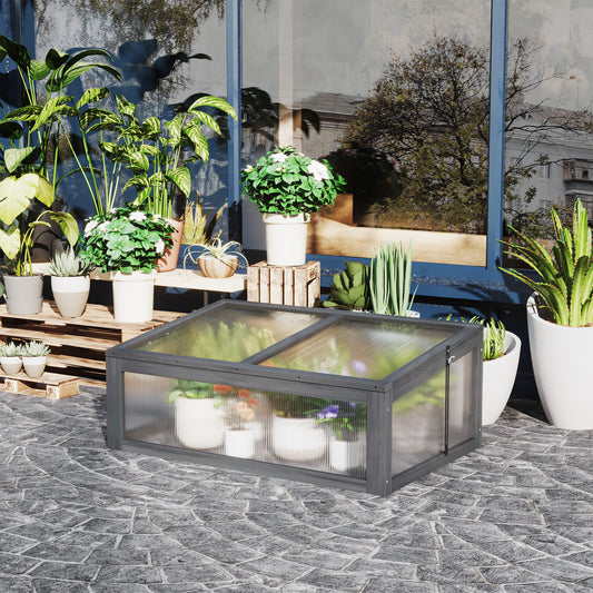 Wooden Cold Frame Greenhouse