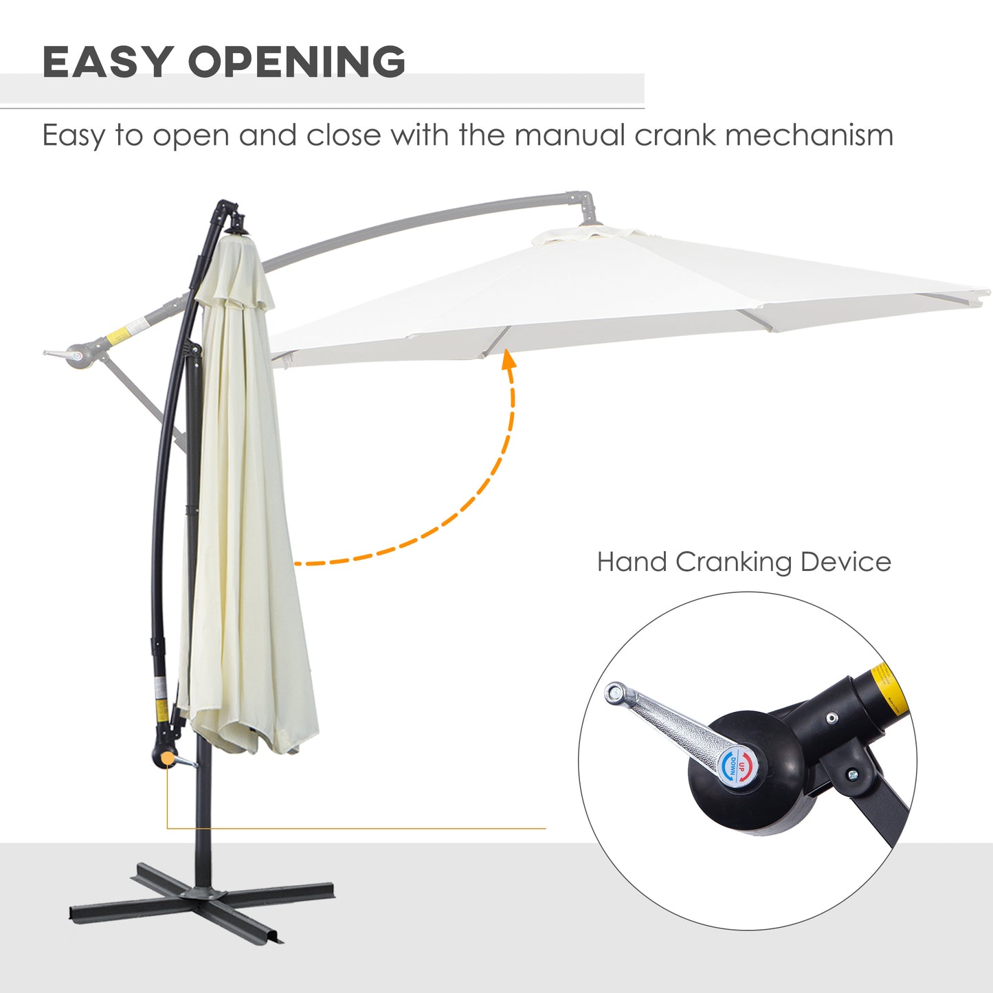 Outdoor Umbrella  ( Amazon Shipping)（Prohibited by WalMart）