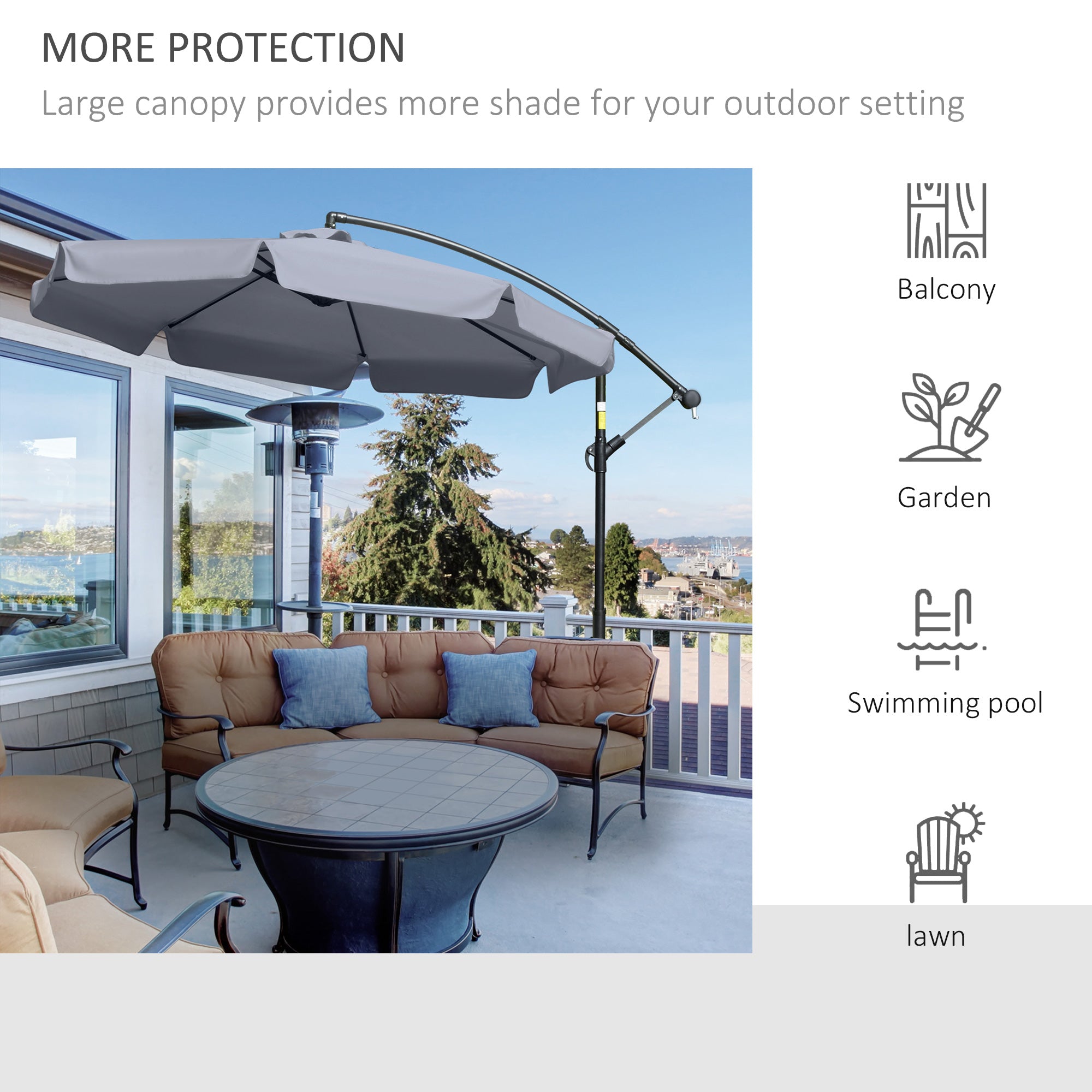 Wall Mounted Umbrella