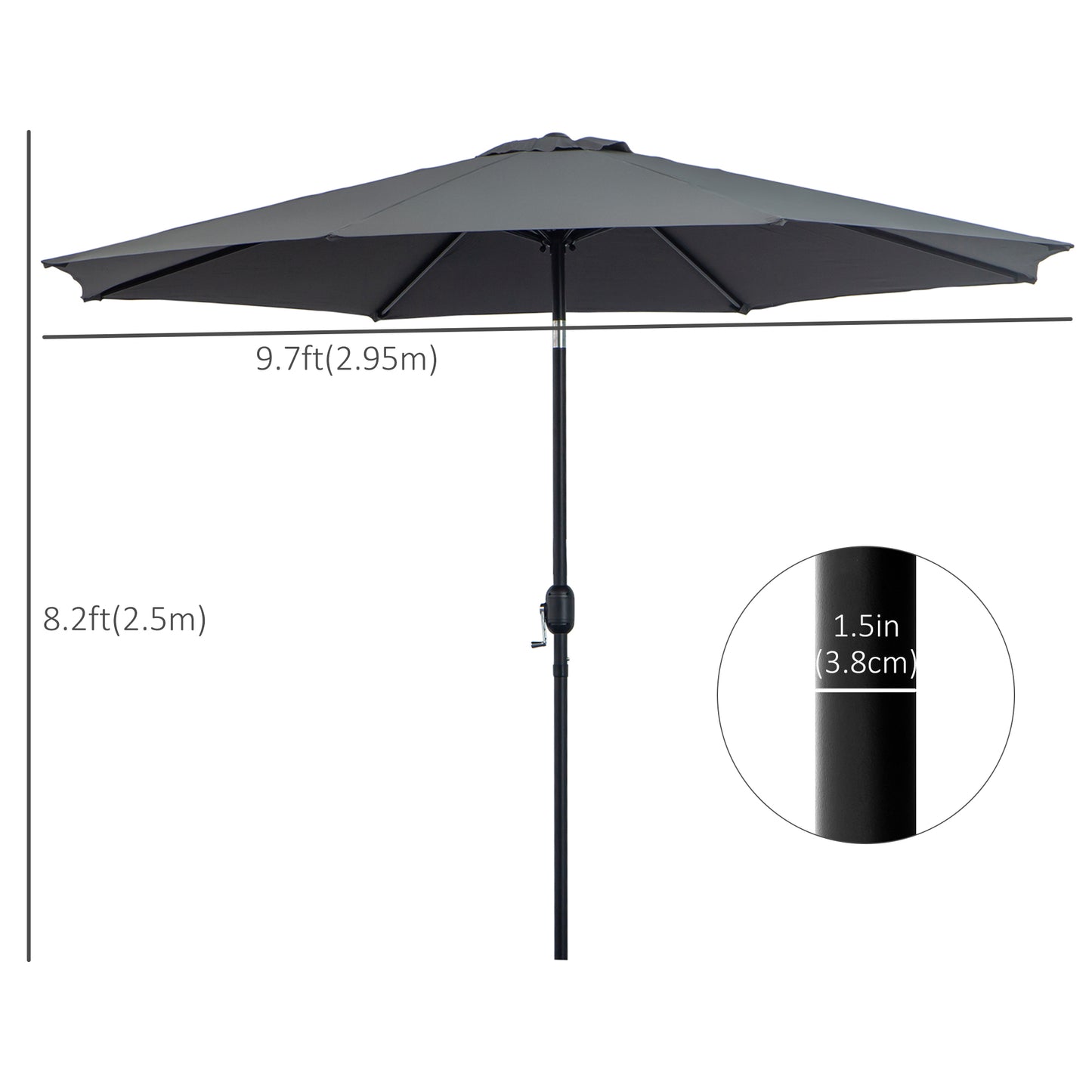 Wall Mounted Umbrella