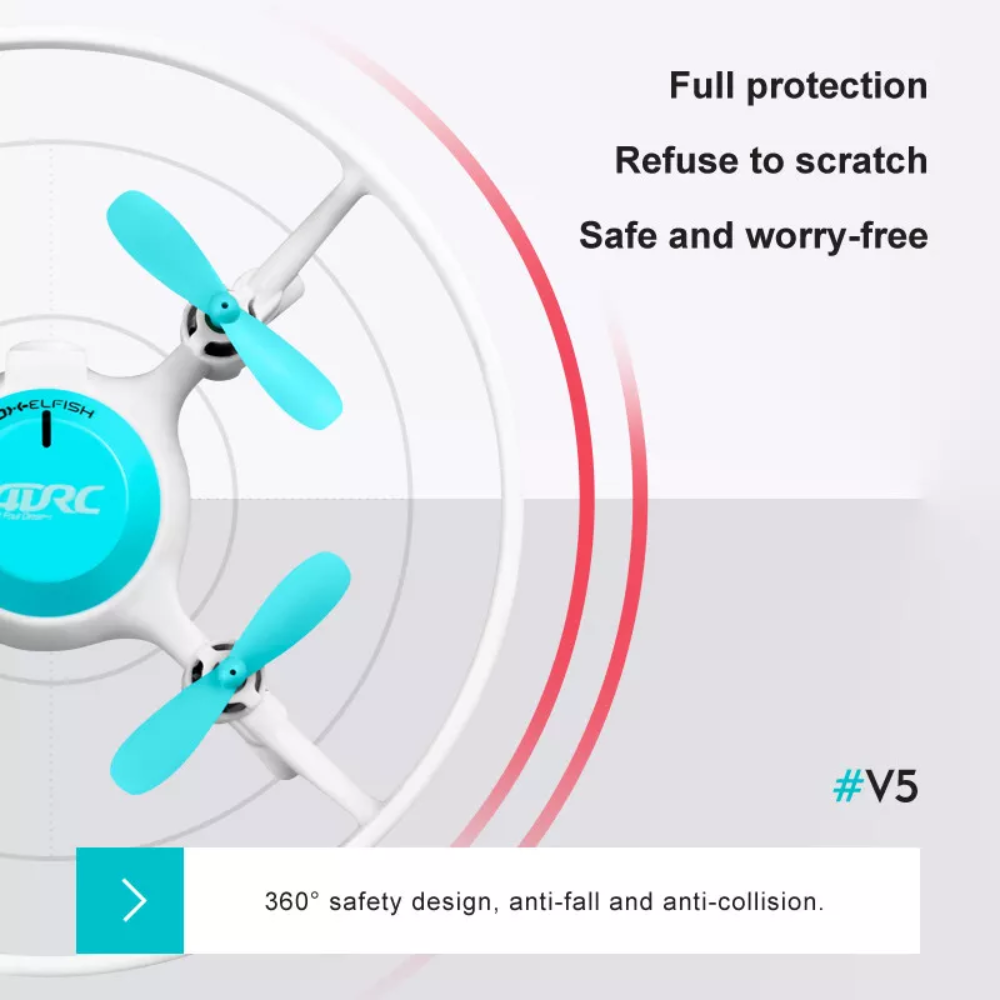 4DRC V5 Kids and Beginners Mini RC Drone V5 RC Quadcopter with 1080P HD Wide Angle Camera,Drones suitable for children and beginners,Logistics is randomly sent by Evri/Royal Mail/DPD.