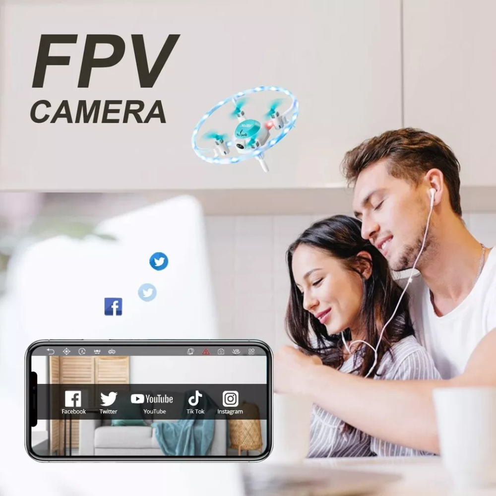 4DRC V5 Kids and Beginners Mini RC Drone V5 RC Quadcopter with 1080P HD Wide Angle Camera,Drones suitable for children and beginners,Logistics is randomly sent by Evri/Royal Mail/DPD.
