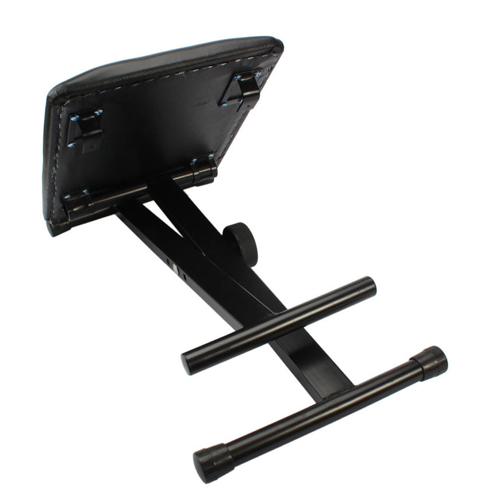 【Replace 53441860】 Adjustable Folding Piano Bench Stool Seat Black