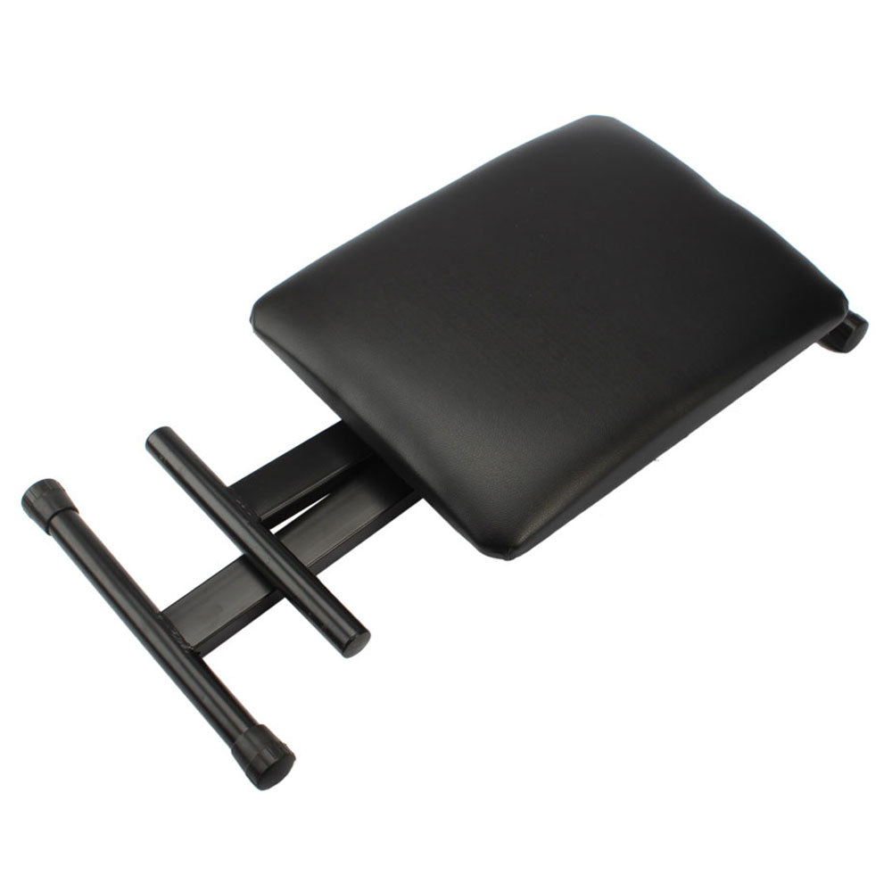 【Replace 53441860】 Adjustable Folding Piano Bench Stool Seat Black