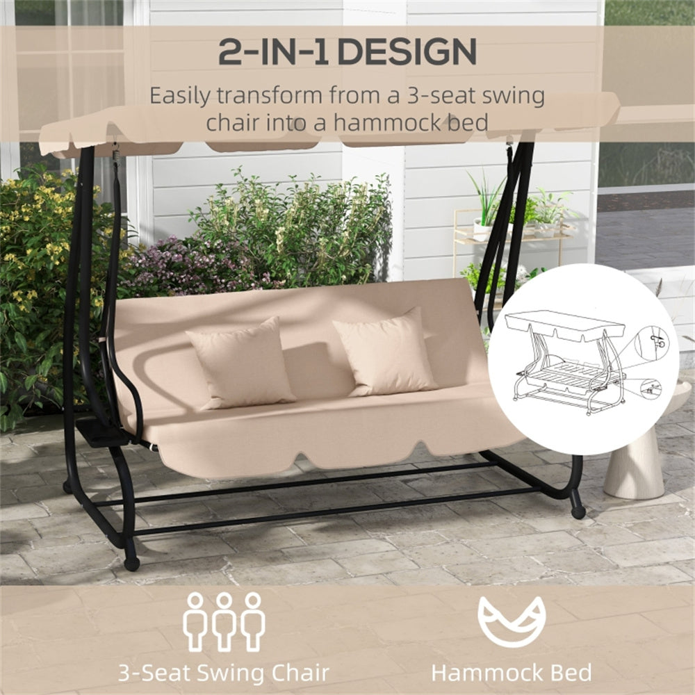 Outdoor Patio Swing Chair ( Amazon Shipping)（ Prohibited by WalMart ）