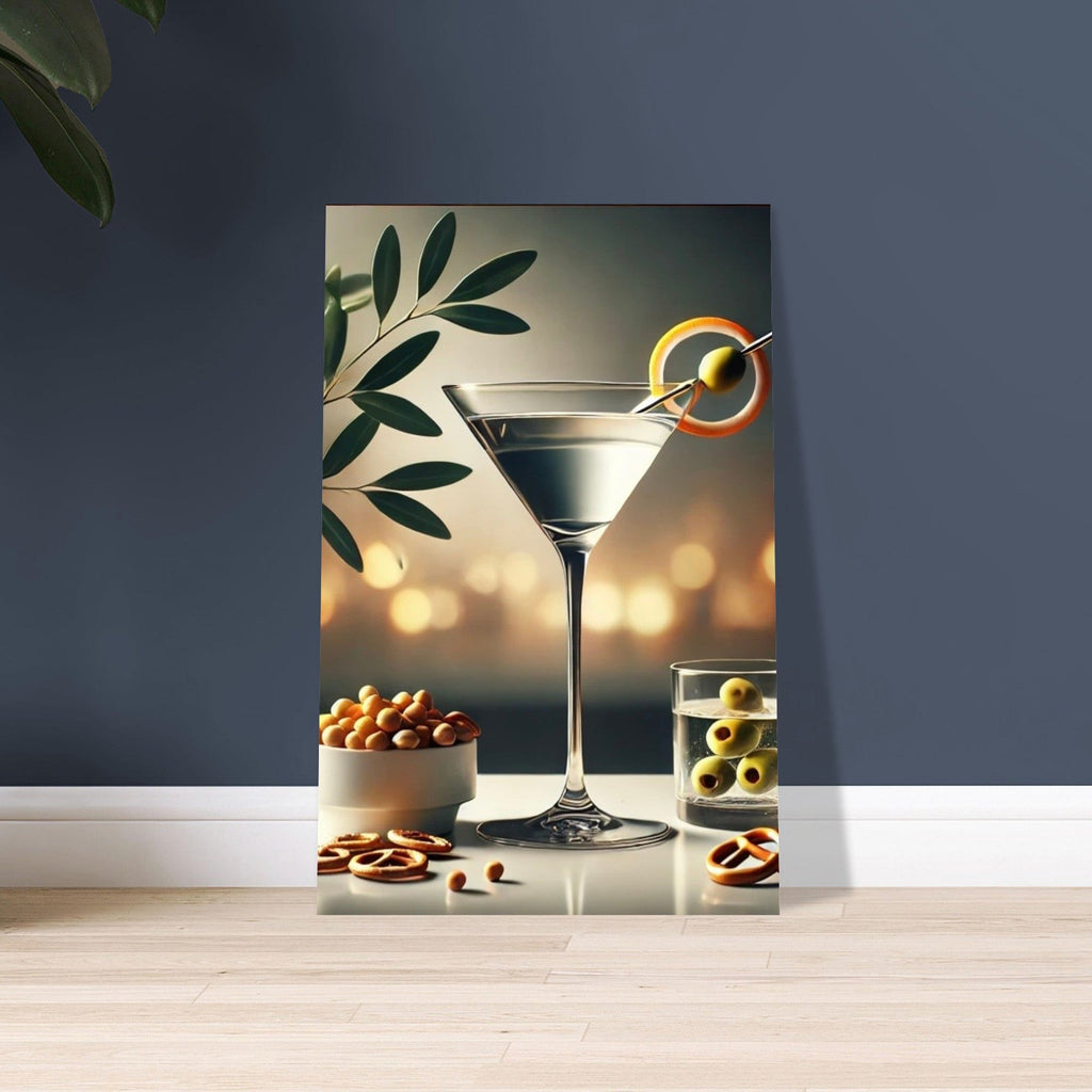 Cocktail Hour Martini Poster – Elegant Bar Decor Print