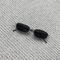 Retro Small Box Square Metal Glasses