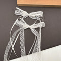 Ultra-fairy Lace Bow Ribbon Hair Clip