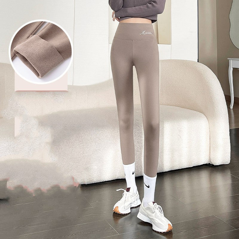 Women's Autumn And Winter High Waist Tight Leggings